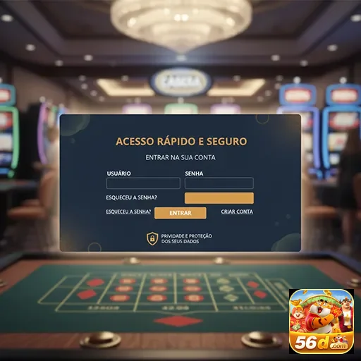 Acesso rápido ao cassino online 56d com total segurança
